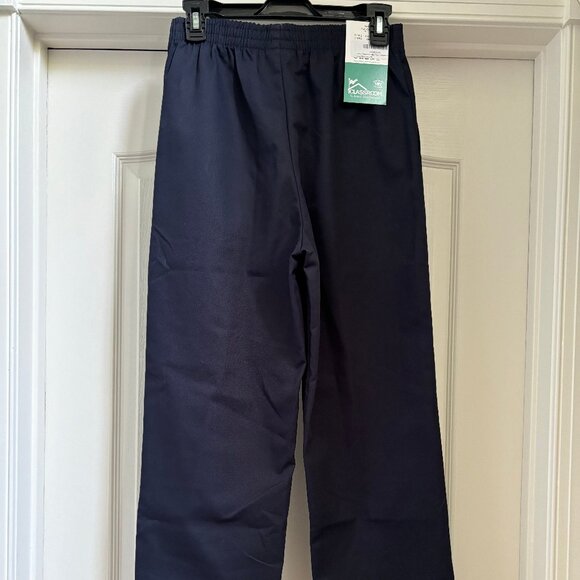 NWT Classroom School Uniforms Unisex Flat Front Pants Dark Navy Size 16 School - Picture 2 of 6